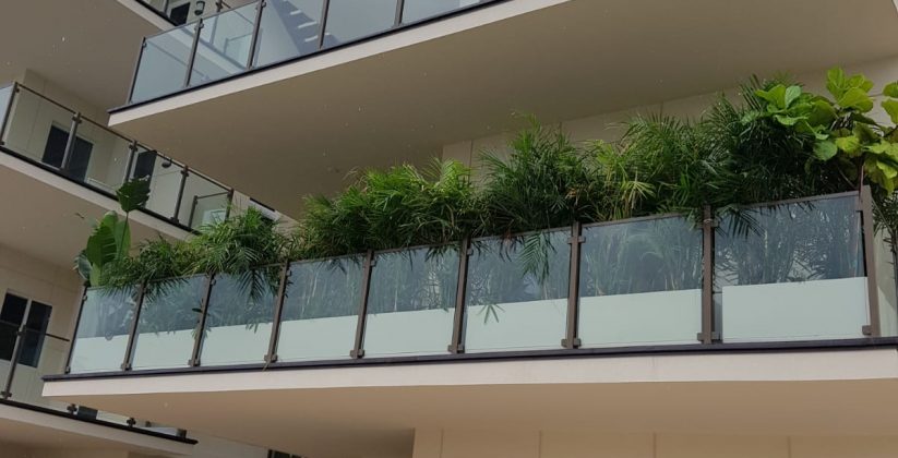 Thirty Six Balcony Planters for Privacy